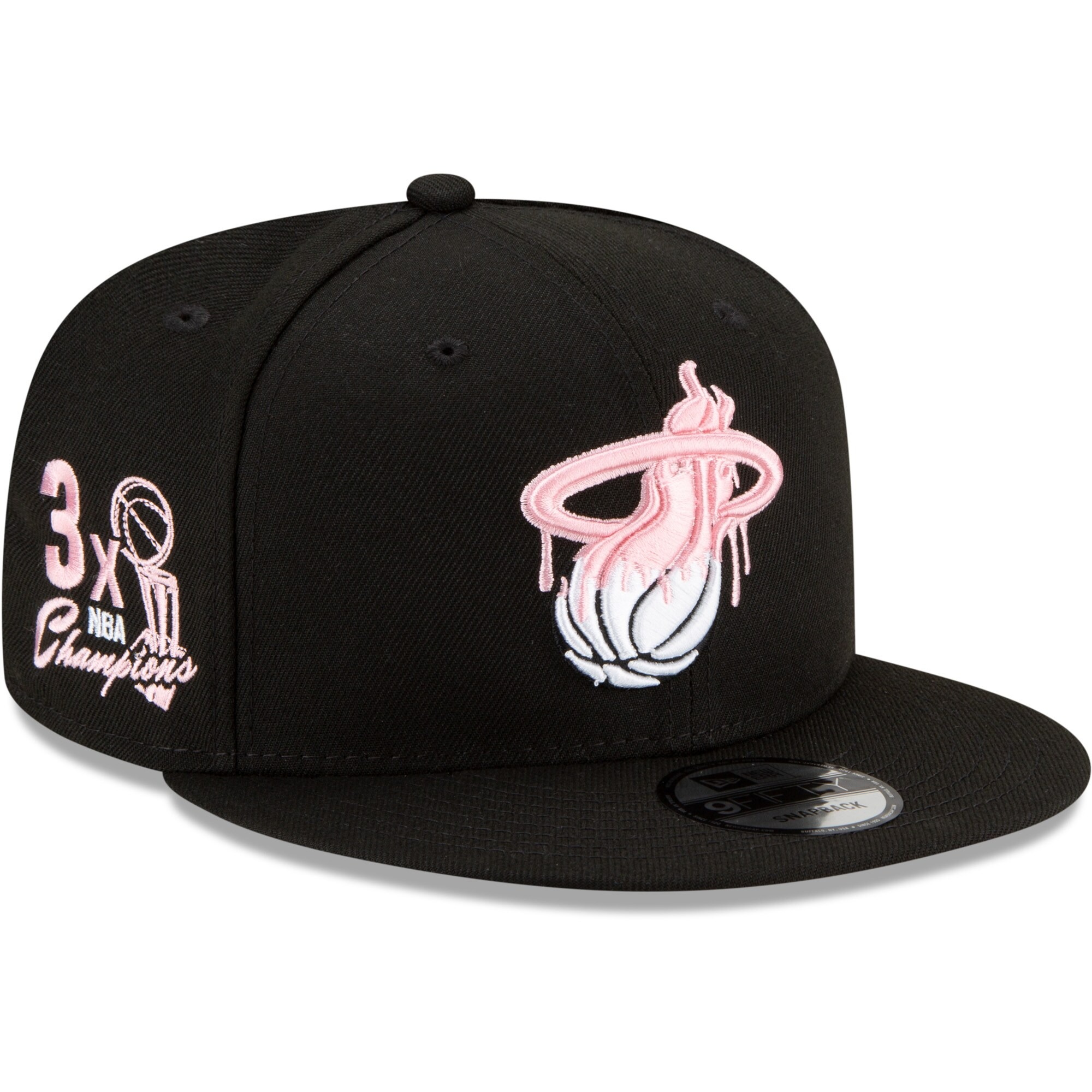Miami Heat 3X Champions limited edition snapback hat